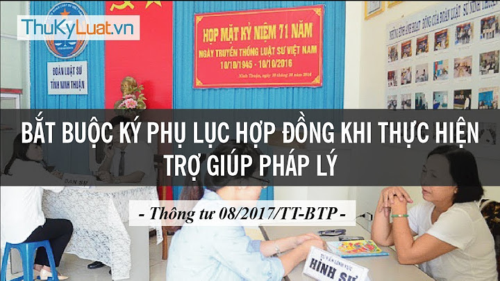 Phụ lục hướng dẫn thông tư 20 bộ tư pháp