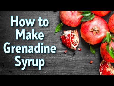 How to Make Grenadine Syrup for Cocktails and Non Alcoholic Drinks