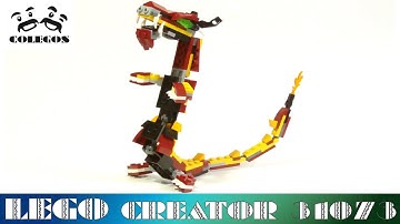 Lego Creator 31073 Mythical Snake (secret model) - Lego Speed Build