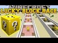 Minecraft: DEADLIEST LUCKY BLOCK RACE - Lucky Block Mod - Modded Mini-Game