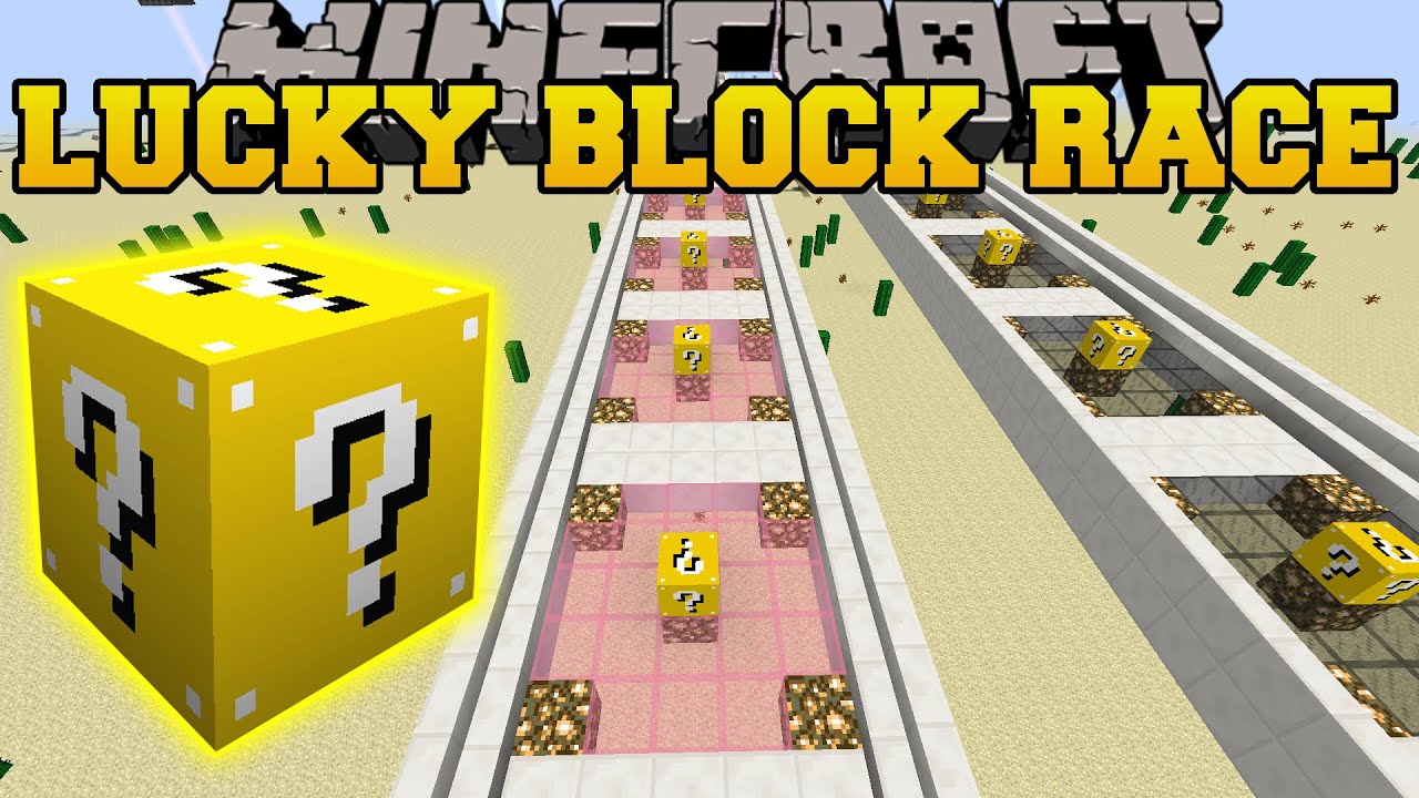 popularmmos lucky block race with jen