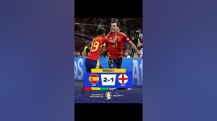 Spain Beat England 2-1 The UEFA European Football Championship #spain #england
