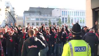 Salzburg Fan‘s in Liverpool 02.10.2019