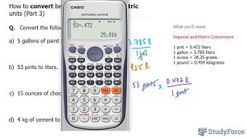 📚 How to convert between imperial and metric units (Part 3)