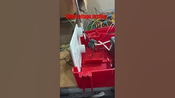 High voltage testing 18kv