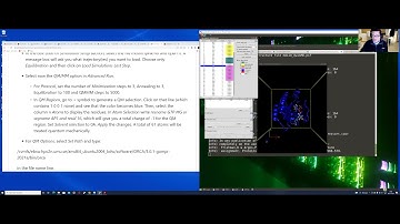 Demo, example 3: Setting up a QM/MM simulation with QwikMD (VMD plugin)/ORCA