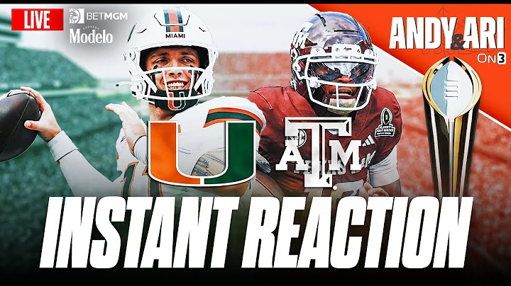 Miami BEATS Texas A&M in the College Football Playoff | Hurricanes WIN vs Aggies INSTANT REACTION