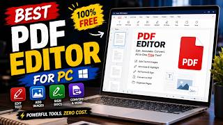 Best Free PDF Editor for Windows 10/11 | PDF Editing Software For PC 🔥 PDF Editing screenshot 3