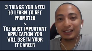 3 Things You Need to Learn to Get Promoted and The Most Important Application You Will Use screenshot 5