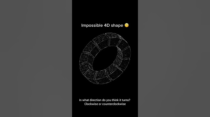Impossible 4D shape🧐 | illusion 😵‍💫