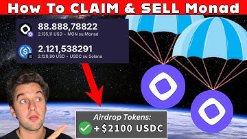 MONAD Airdrop - How To CLAIM & SELL The Token