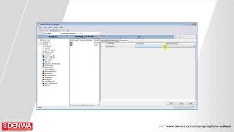 How to program a DDI on an Avaya IP Office