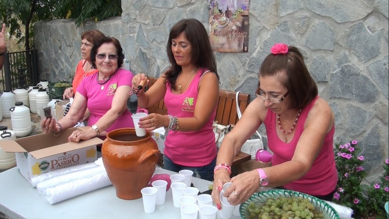 Fiesta Del Ajoblanco En Almáchar, Málaga 2013