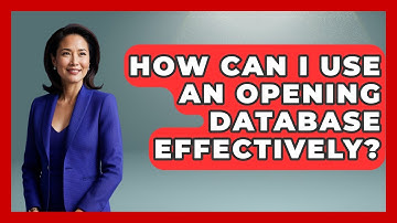 How Can I Use An Opening Database Effectively? - The Chess Codex