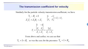 Geophysics: Seismic - Reflection and transmission coefficients - Part 2