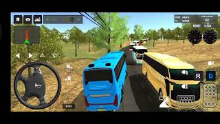 Euro Bus💥3️⃣simulator 2025 Android gameplay heavy 🚦🎮 traffic driveing indonesia coach🚌🚌 bus driving screenshot 2