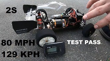WL TOYS 144001 80 MPH 129 KPH 2S TEST