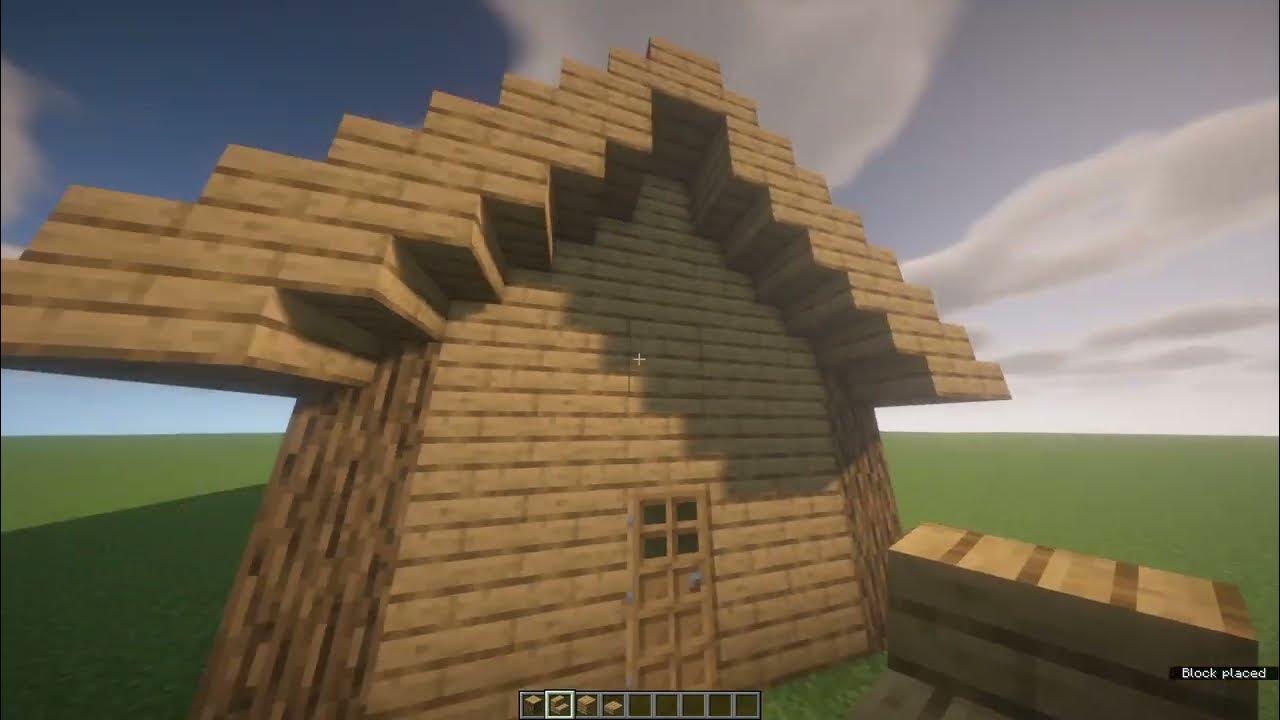 How to build a slightly better house than a box in minecraft YouTube