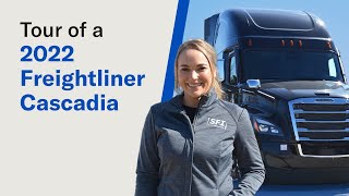 Tour of a 2022 Freightliner Cascadia