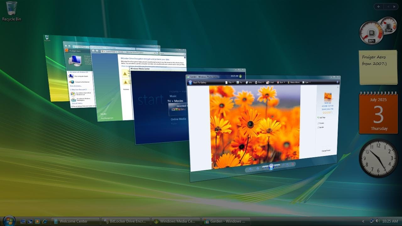 Frutiger Aero Aesthetic (Windows Vista Timelapse)