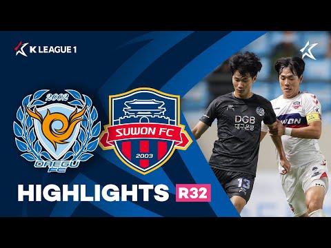 Daegu Suwon City Goals And Highlights