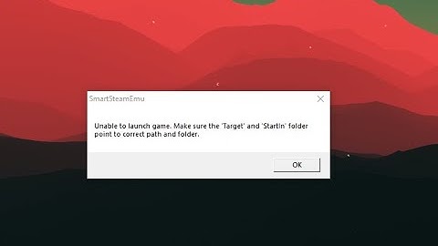 How to fix SmartSteamEmu Unable to launch game
