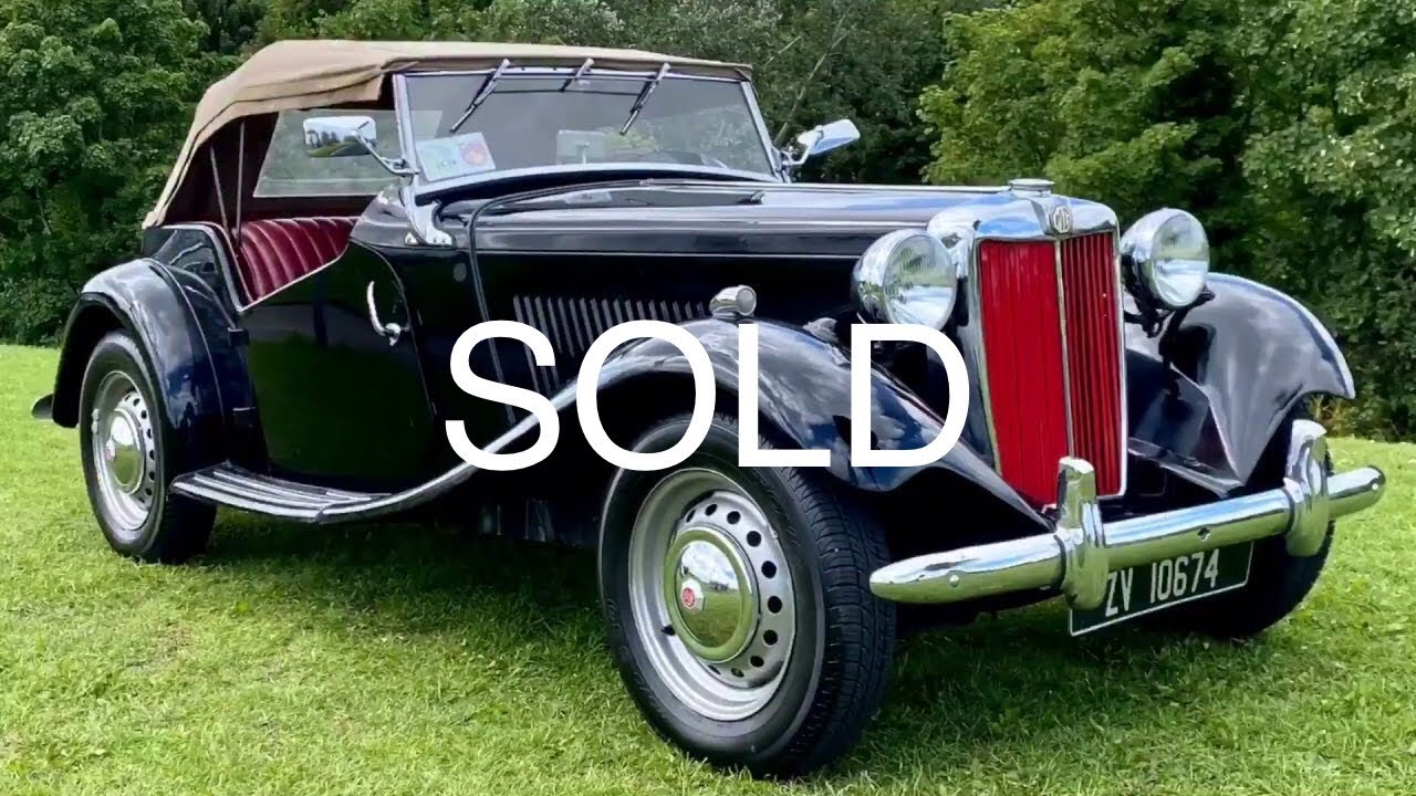 For sale 1953 MG TD CLASSIC CAR FOR SALE IRELAND YouTube