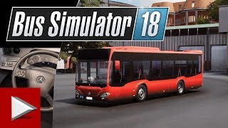BUS SIMULATOR 18 - #1 - FIRST DRIVE - REALISTIC mode - HD Gameplay - No Commentary screenshot 3