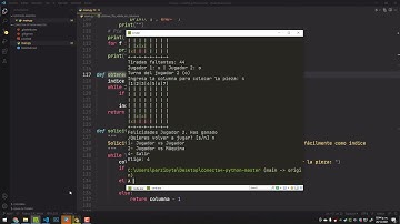 Conecta 4 Python - Código fuente de juego