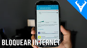 Como bloquear o uso de dados?