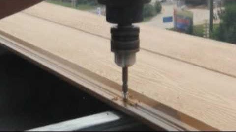 COOWIN WPC wall cladding installation