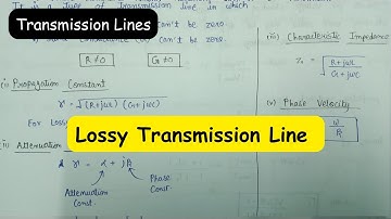 Lossy Transmission Line
