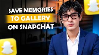 How to Save Snapchat Memories to Camera Roll (Auto-Save to Phone Gallery Tutorial) screenshot 1