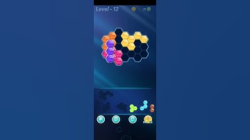 Block! Hexa Puzzle~Amateur block 7 to 8 levels-level 12