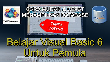 VB 6.0 + MySQL (Cara Koneksi Visual Basic 6 Dengan Database MySQL Melalui ODBC Connector)