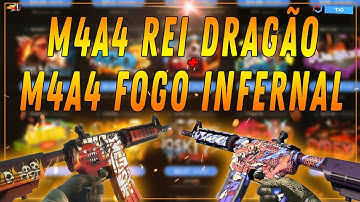 RETIREI 2 M4A4. QUER SKINS GRÁTIS COLA NA LIVE DO TIO. FACA LUVA