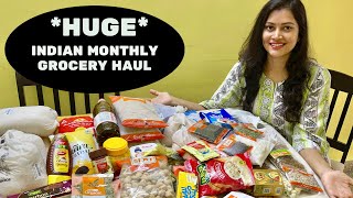 *HUGE* Monthly Grocery Haul | Indian Monthly Grocery Planning, Shopping & Organisation #groceryhaul