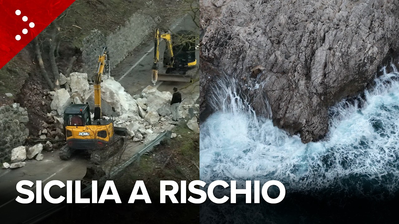 Maltempo in Sicilia, attenzione per l'arrivo di un nuovo ciclone. Primi danni tra Palermo e Messina