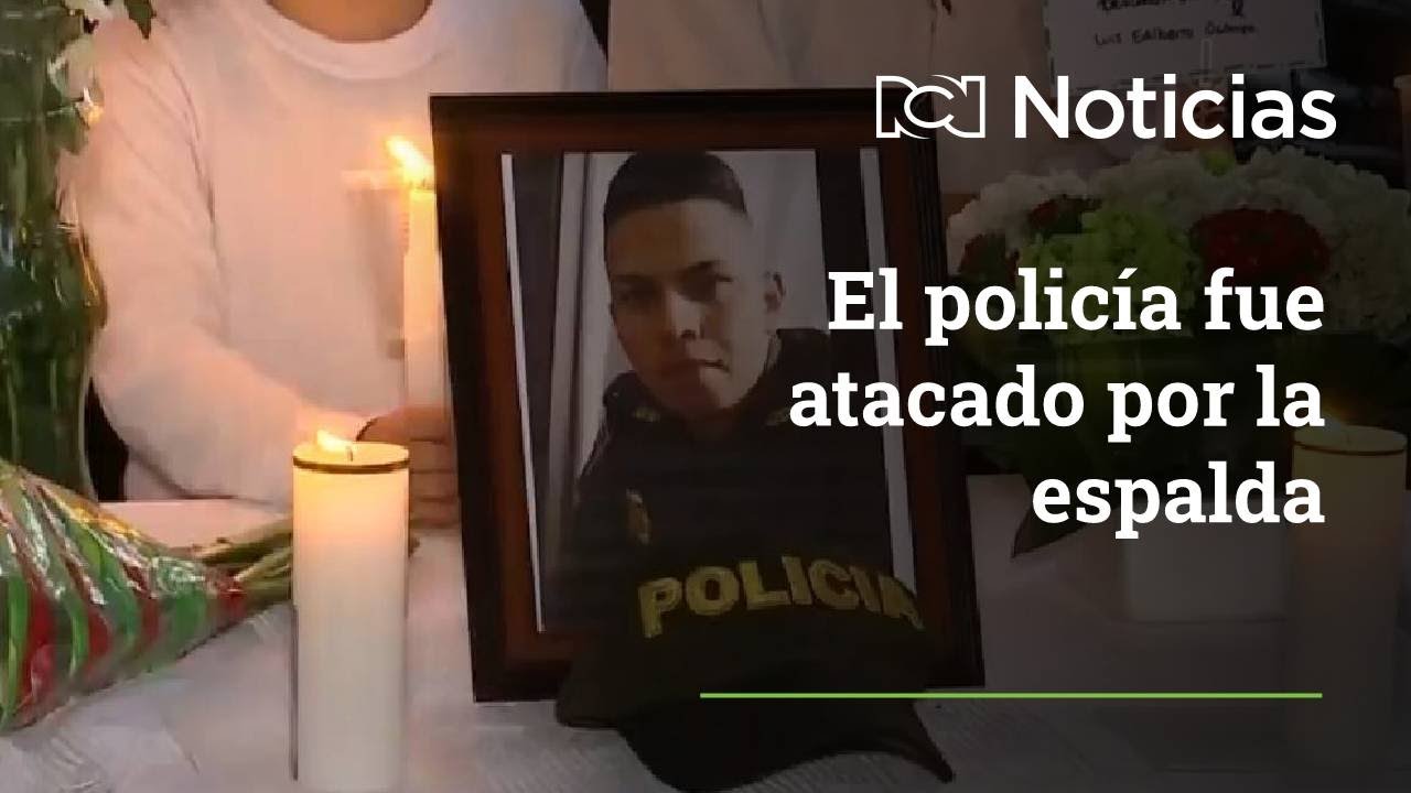 Familia de Luis Edilberto Ocampo, policía asesinado en Suba, pide justicia
