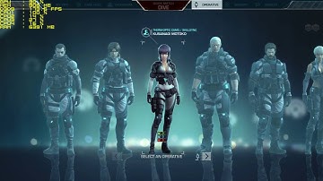 i3 6100 GTX 1070 Ghost in the Shell 900p