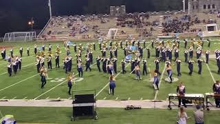 The ETSU Marching Bucs at The Stone Castle Bristol TN.  10-2-2021. Bucs on the Bayou!