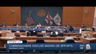 Palm Beach County commissioners vote to end DEI programs