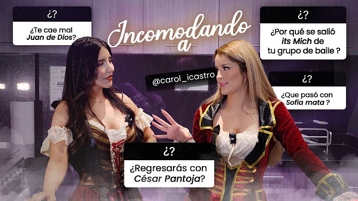 Incomodando a Carol Castro ¿Volverias con Cesar Pantoja?