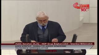 Grup Başkanvekilimiz Saruhan Oluç, Ai̇hmin Kararı Üzerine Konuşuyor