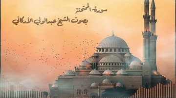 سورة الممتحنة بصوت الشيخ القارئ عبدالولي الأركاني