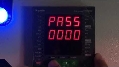 Setting Power Meter PM2100