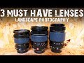 3 MUST HAVE Fujifilm Landscape Photography LENSES