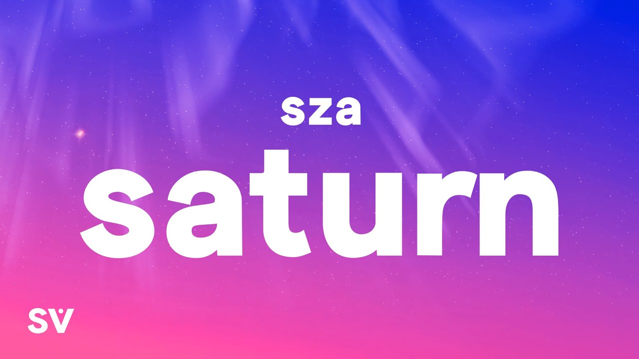 SZA - Saturn (Lyrics)