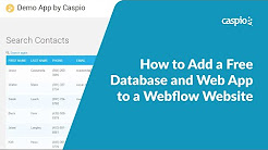 How to Add a Free Database and Web App to a Webflow Website, How to Add a Free Database and Web App to a Weebly Website, Full Stack Web App using Vue.js & Express.js: Part 1 - Intro, How To Make A Web App In 7 Minutes, How to Add a Free Database and Web App to a GoDaddy Website