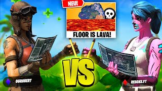 Der boden ist Lava🔥 Challenge um (100€)☠️ geht schief….